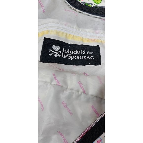 RARE XL Tokidoki LeSportsac Weekender Duffle Bag Purse 1st Edition 22" - Picture 9 of 13